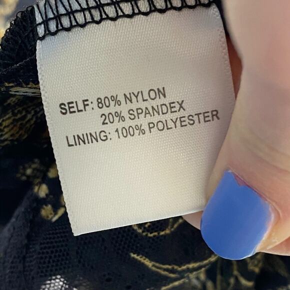 Jane & Delancey Womens Whimsigoth Button Up Top Size L Butterfly Mesh Grunge - Picture 8 of 13